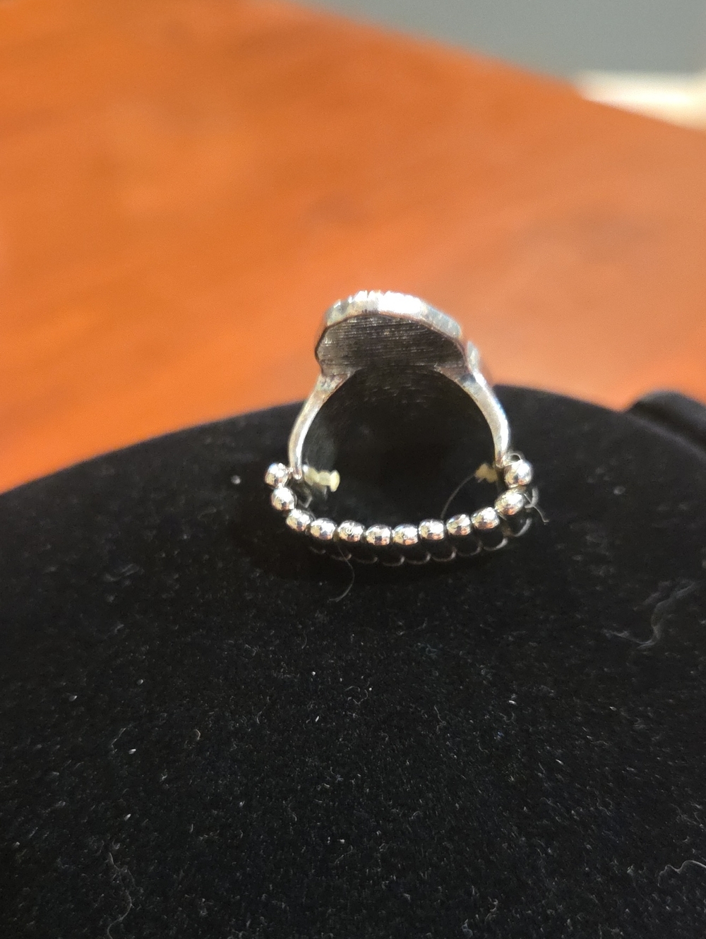 NWOT purple Stone Silver Ring - Picture 4 of 6